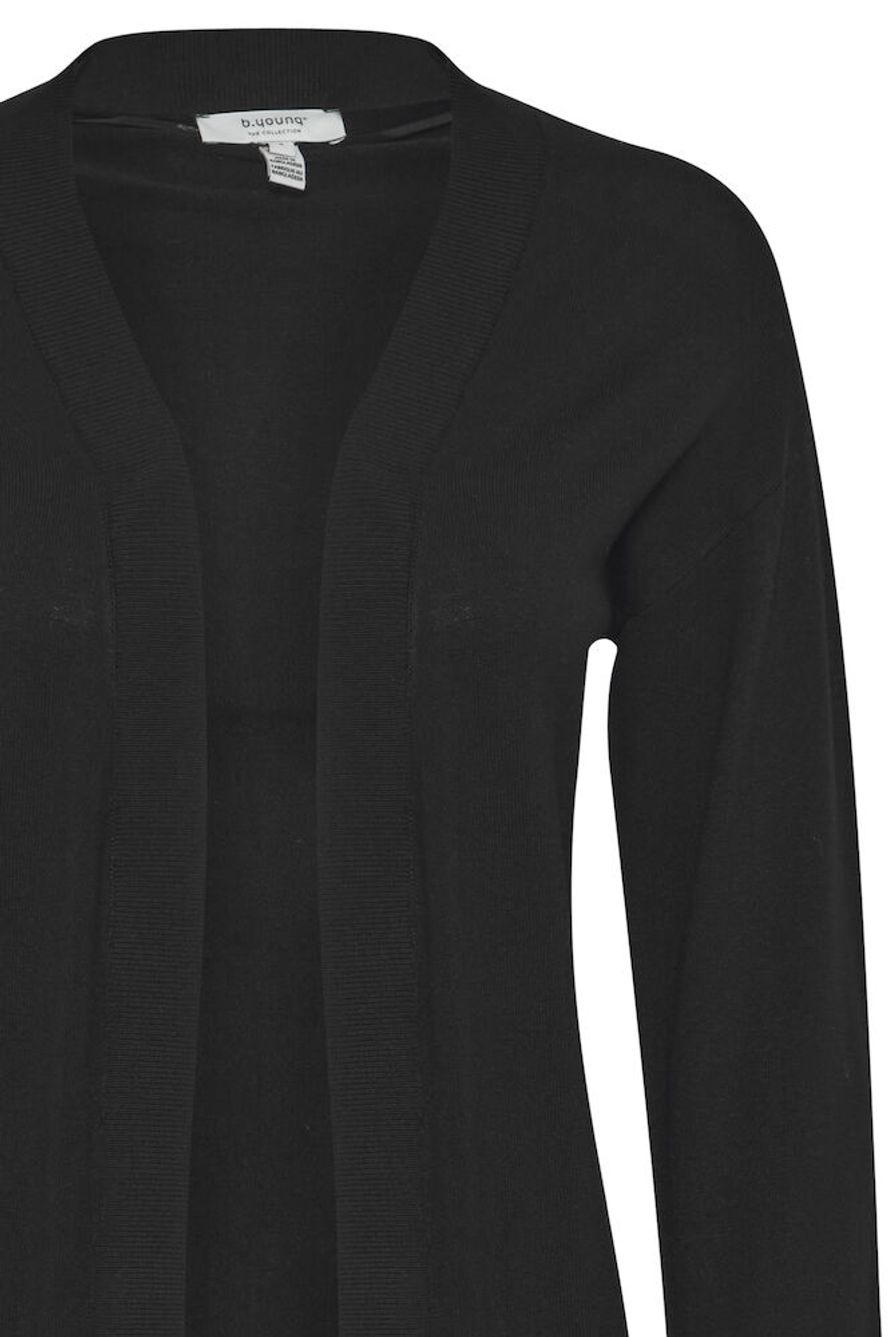 BYMMORLA LONG CARDIGAN - Black