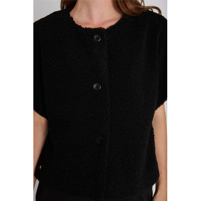 PBO - PBOTeddy vest - Black